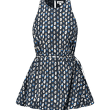 Staud Molly Mini Dress - Vermillion
