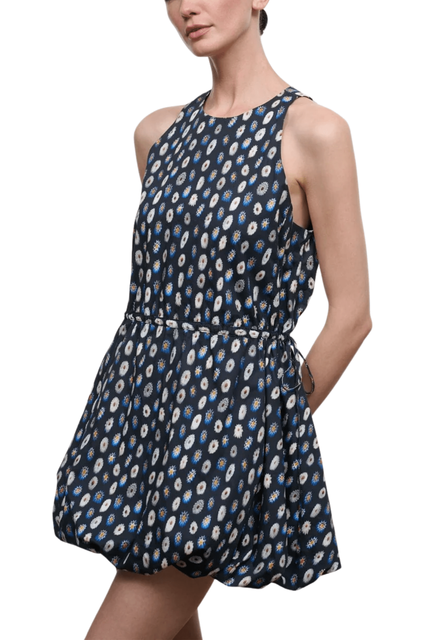 Staud Molly Mini Dress - Vermillion