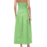 Staud Nia Dress - Vermillion