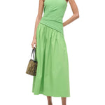 Staud Nia Dress - Vermillion