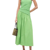 Staud Nia Dress - Vermillion