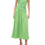 Staud Nia Dress - Vermillion
