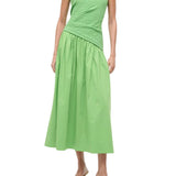 Staud Nia Dress - Vermillion