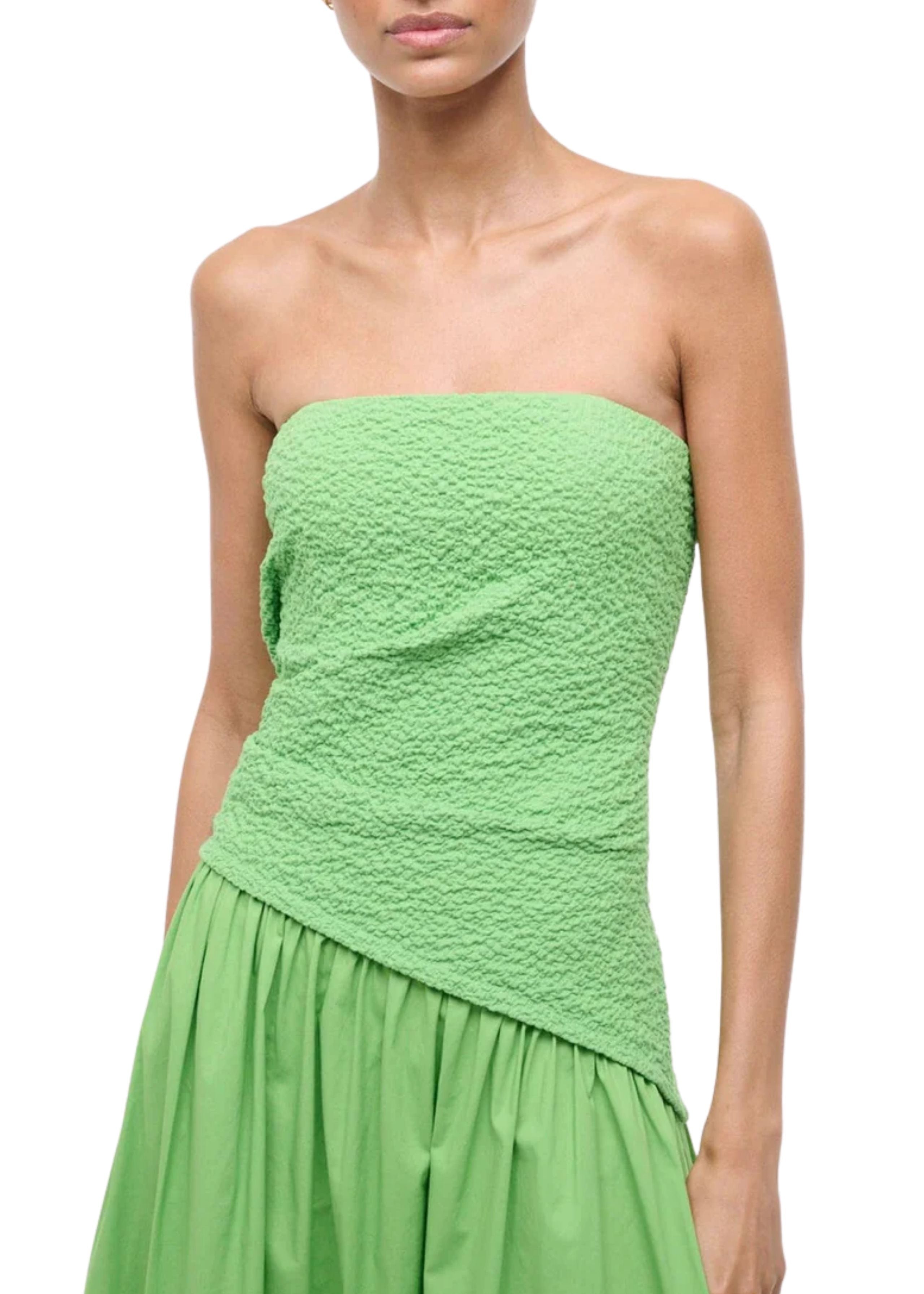 Staud Nia Dress - Vermillion