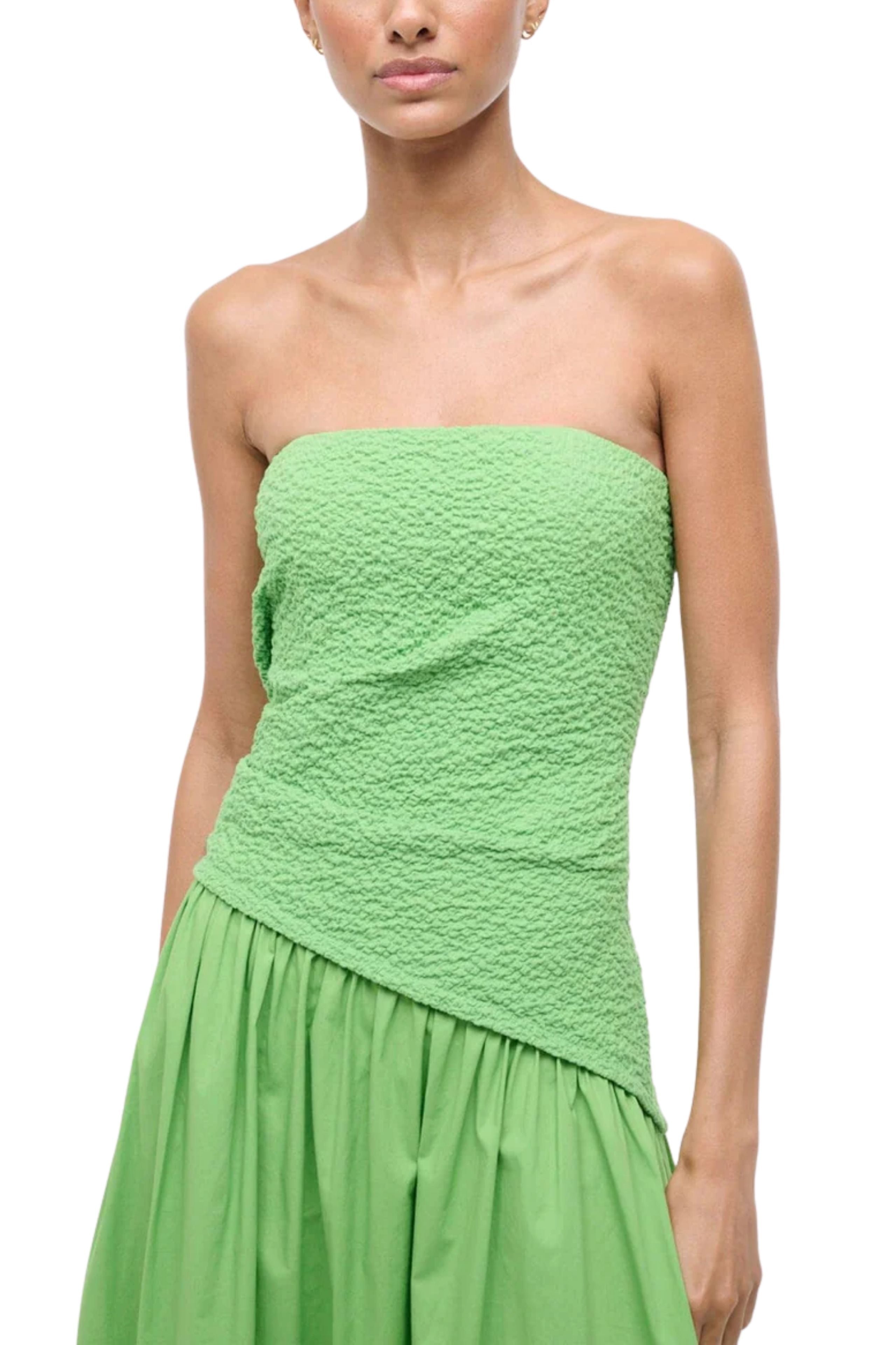 Staud Nia Dress - Vermillion