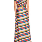 Staud Phare Silk Maxi Dress - Vermillion