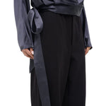 Staud Phoebe Silk Top - Vermillion