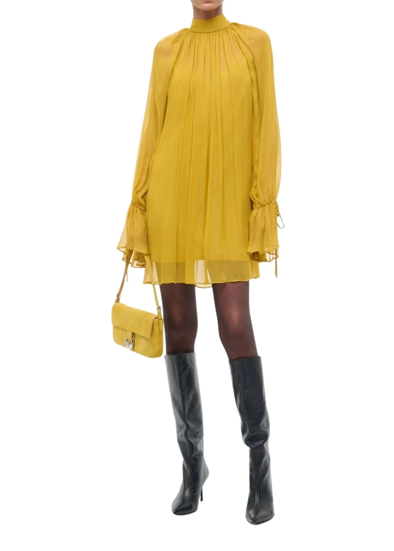 Staud Roux Dress - Vermillion