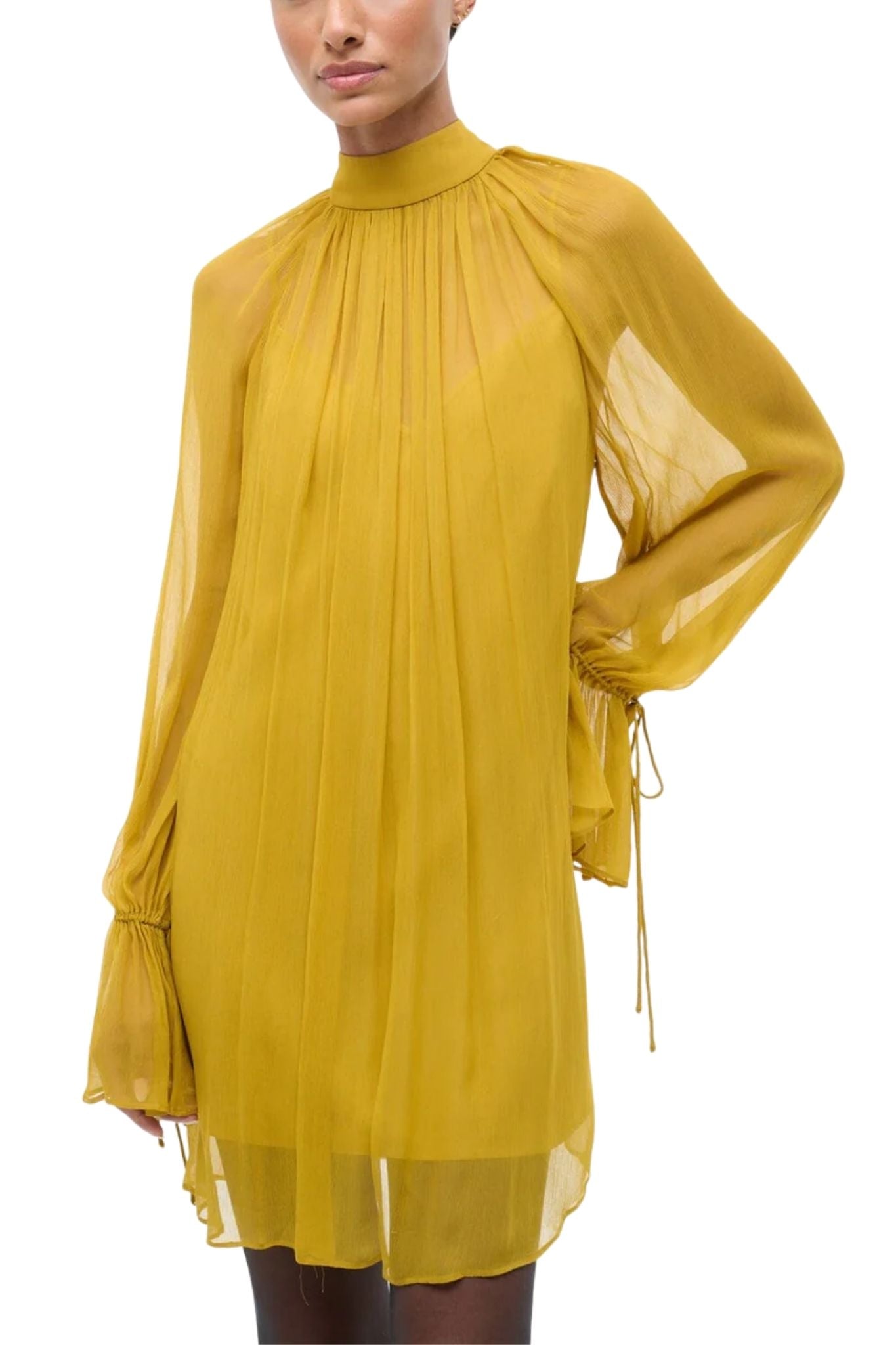 Staud Roux Dress - Vermillion