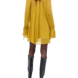 Staud Roux Dress - Vermillion