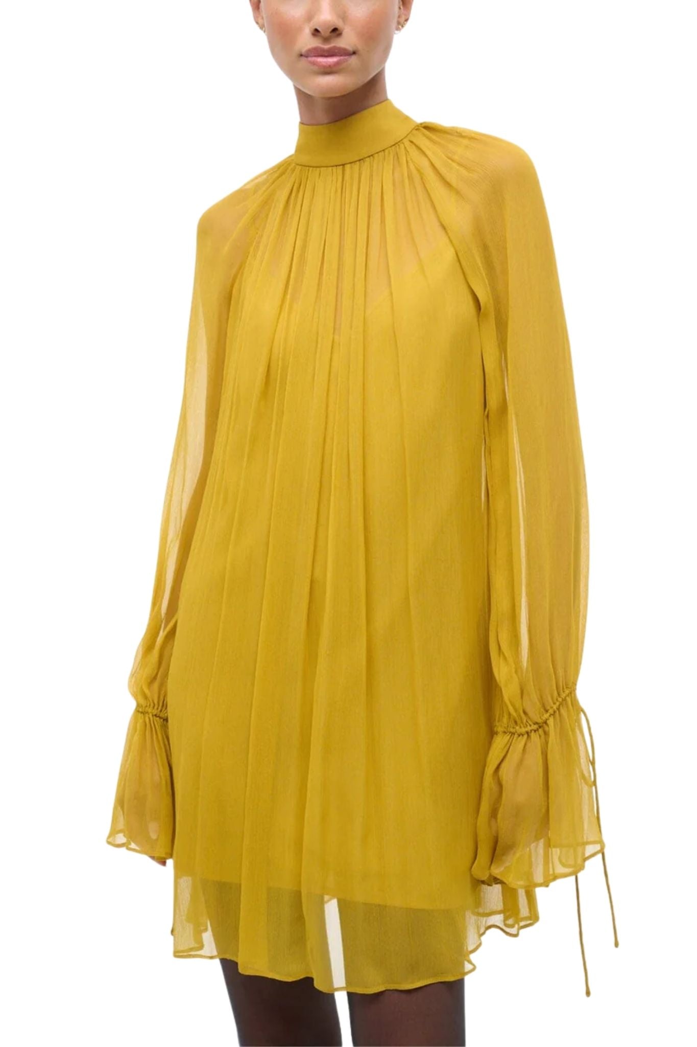 Staud Roux Dress - Vermillion