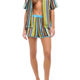 Staud Rove Short - Vermillion