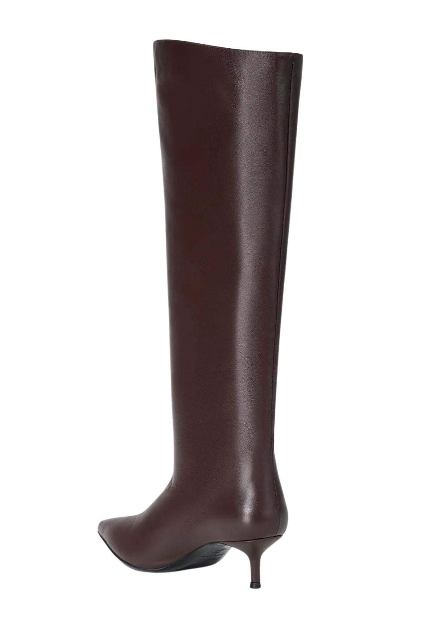 Staud Sebastian Kitten Heel Boot - Vermillion