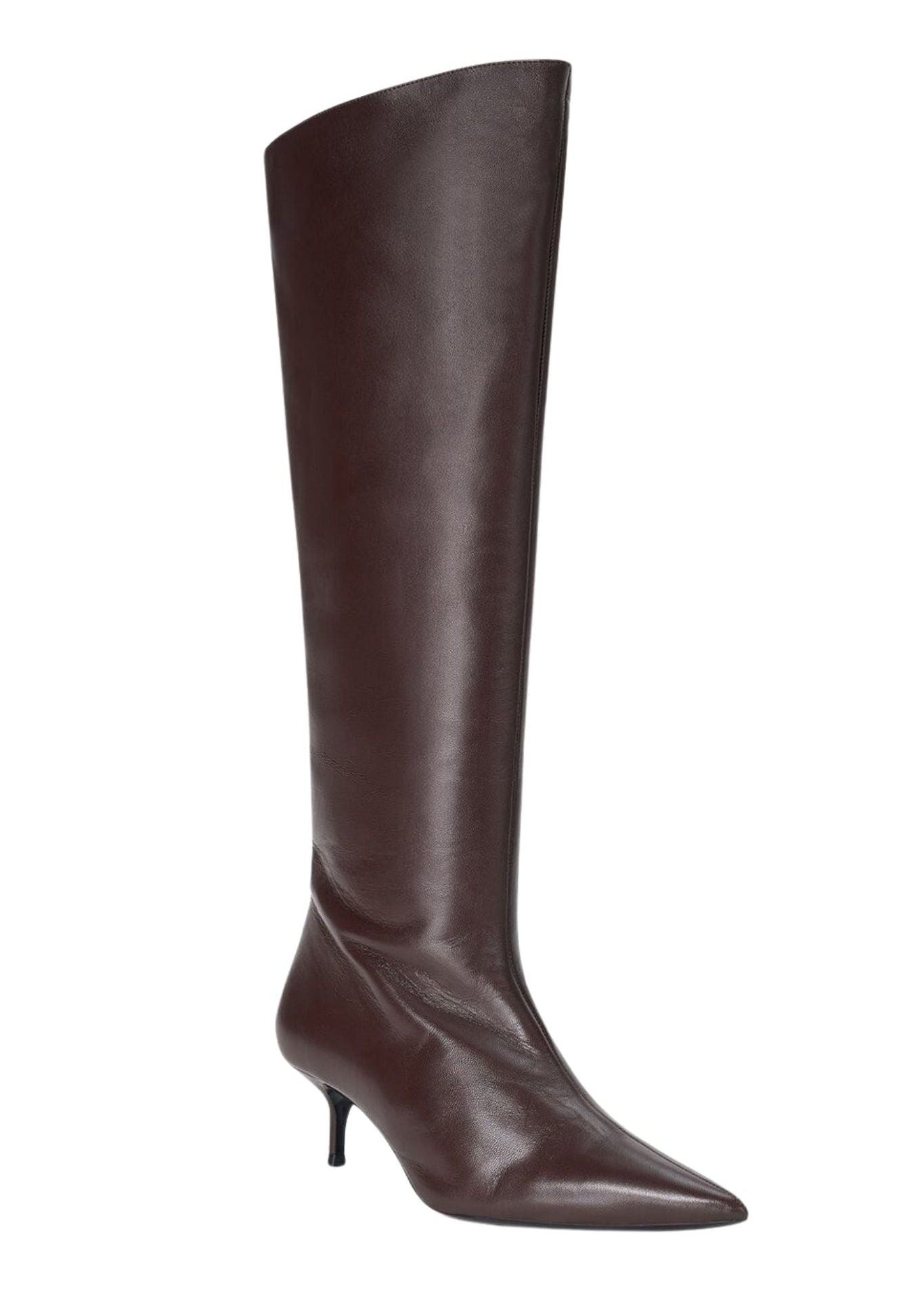 Staud Sebastian Kitten Heel Boot - Vermillion