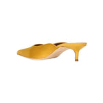 Staud Sebastian Kitten Heel Mule - Vermillion