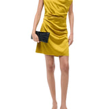 Staud Sebastian Kitten Heel Mule - Vermillion