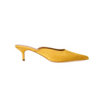 Staud Sebastian Kitten Heel Mule - Vermillion