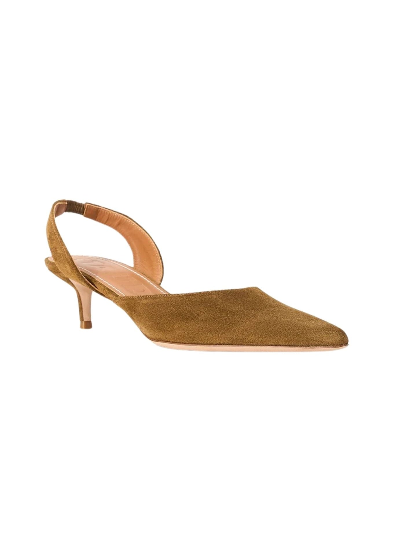 Staud Sebastian Slingback - Vermillion