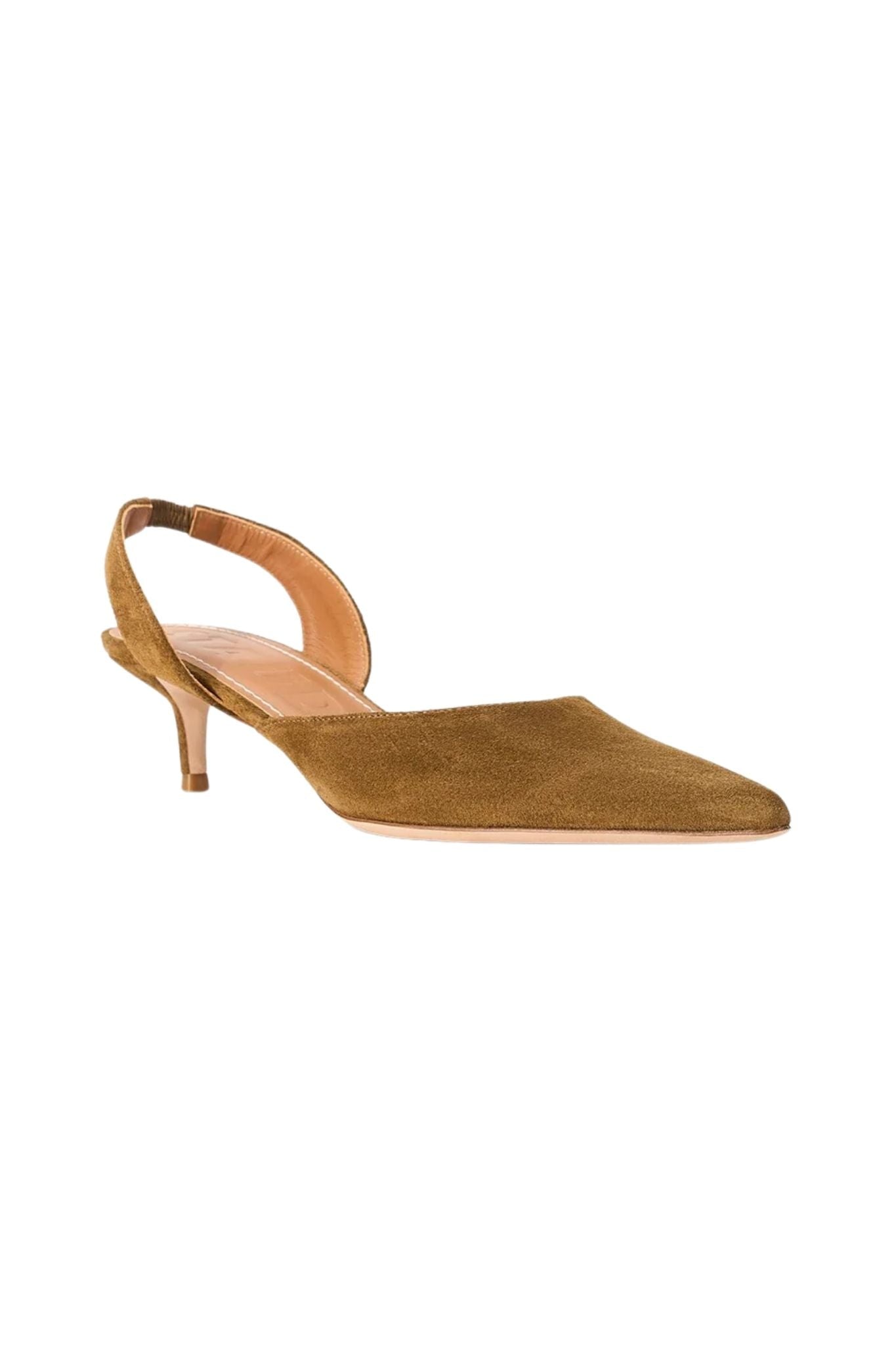Staud Sebastian Slingback - Vermillion