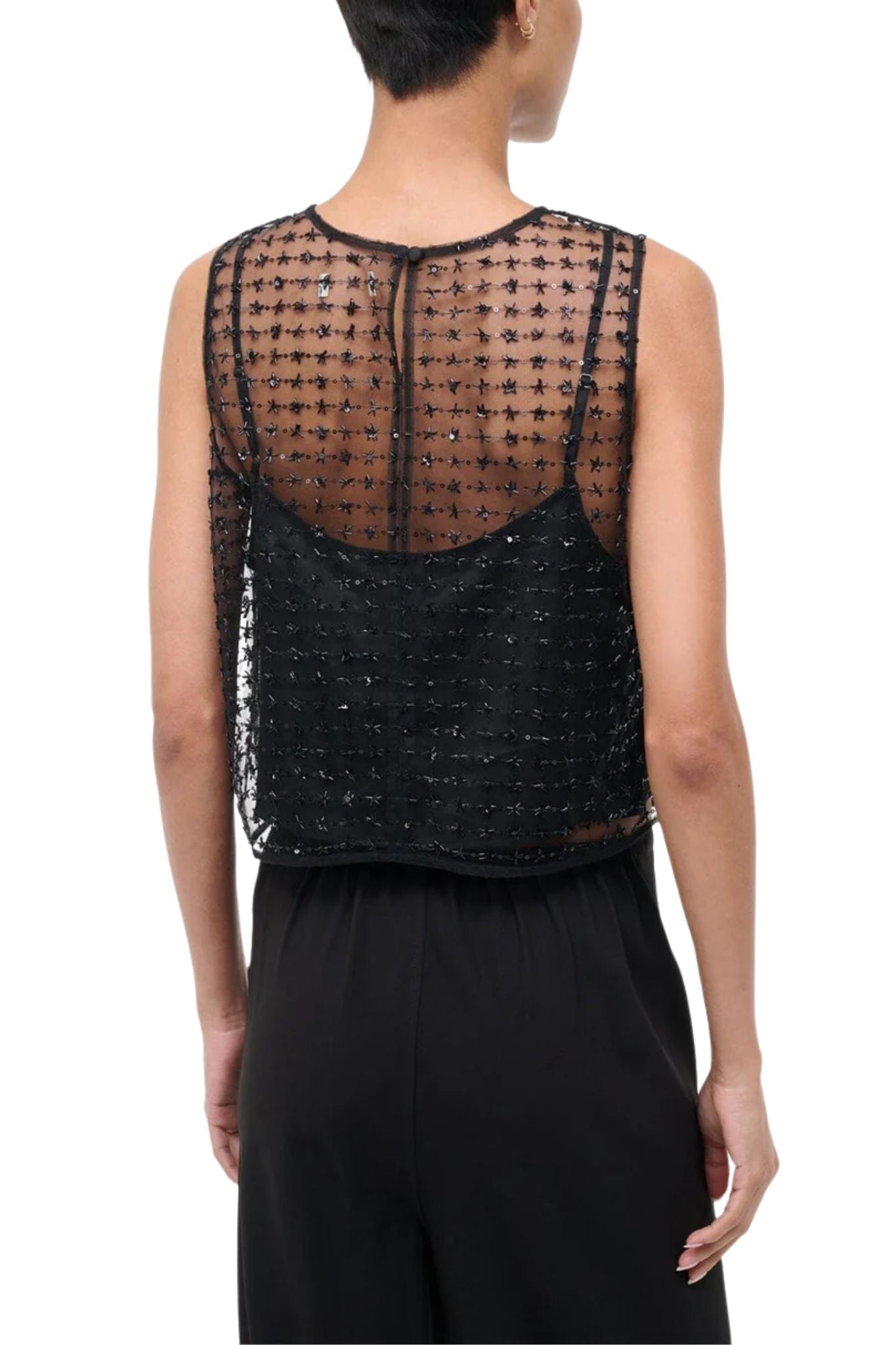 Staud Seraphina Top - Vermillion