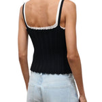 Staud Skye Tank - Vermillion