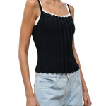 Staud Skye Tank - Vermillion