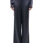 Staud Stroll Silk Pant - Vermillion