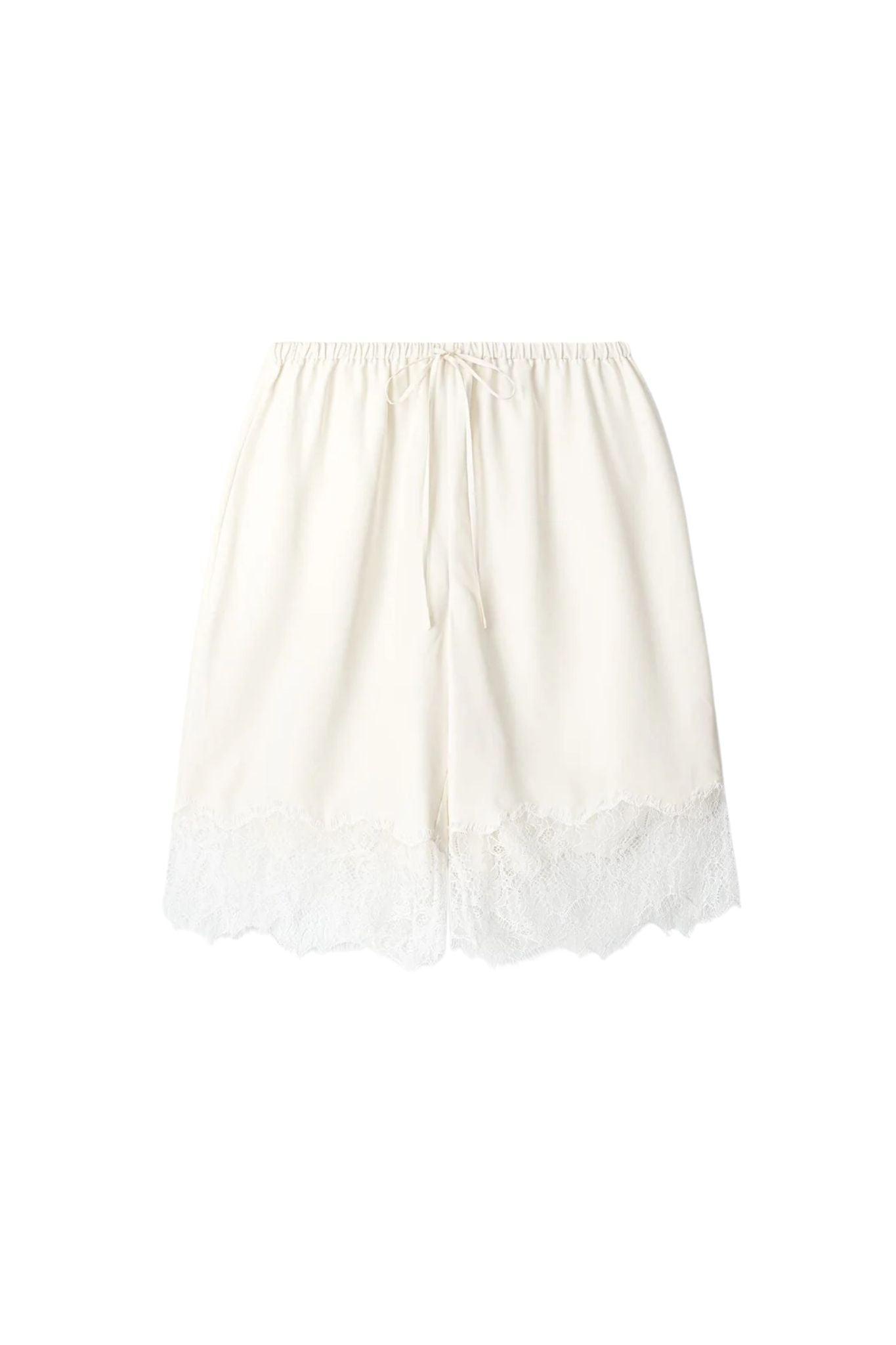 Staud Verano Silk Short - Vermillion