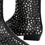 Staud Wally Flat Ankle Boot - Vermillion