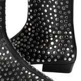 Staud Wally Flat Ankle Boot - Vermillion