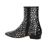 Staud Wally Flat Ankle Boot - Vermillion