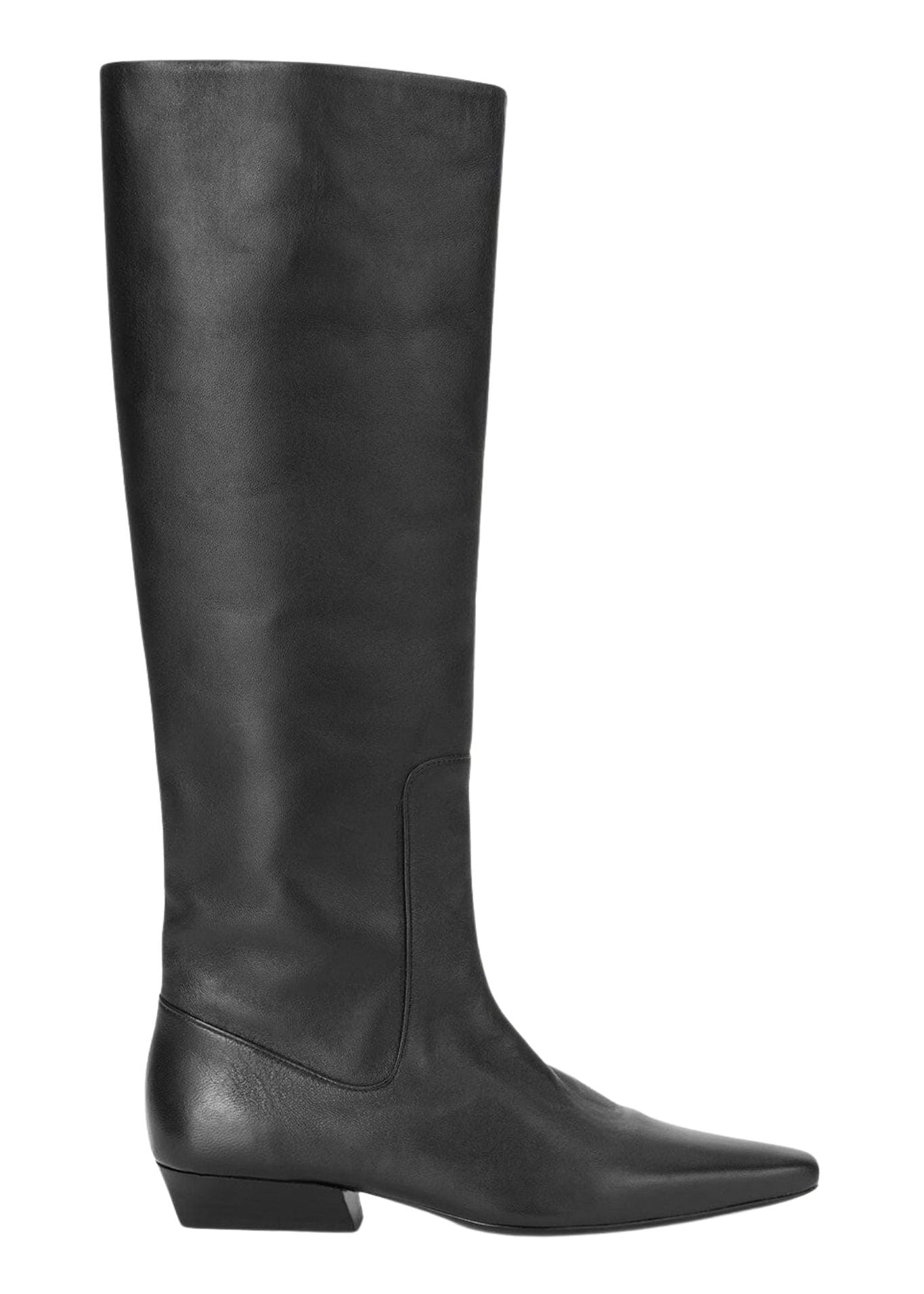 Staud Wally Flat Boot - Vermillion