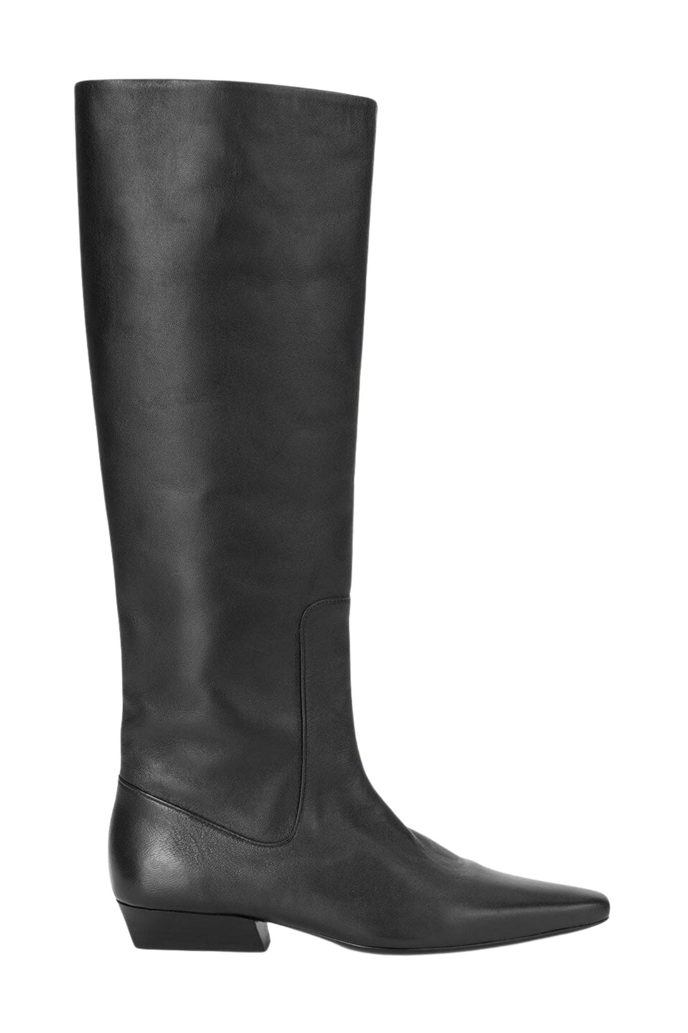 Staud Wally Flat Boot - Vermillion