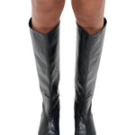 Staud Wally Flat Boot - Vermillion