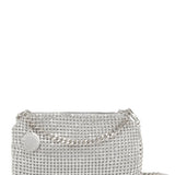 Stella McCartney All Over Crystal Mesh Clutch - Vermillion