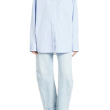 Stella McCartney Chiffon Back Oversized Shirt - Vermillion