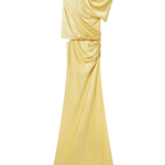 Stella McCartney Draped Cape Gown - Vermillion