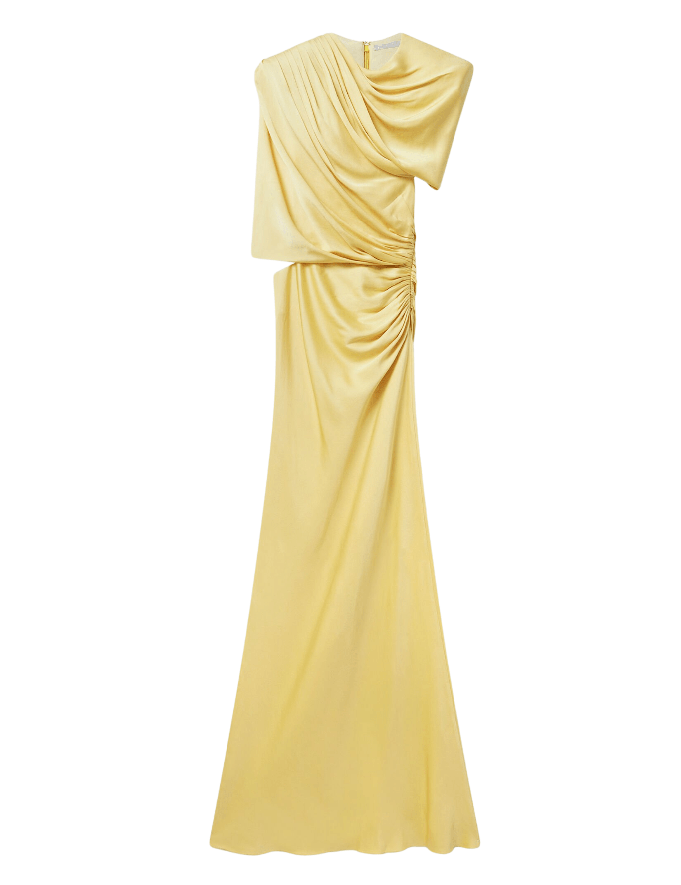 Stella McCartney Draped Cape Gown - Vermillion