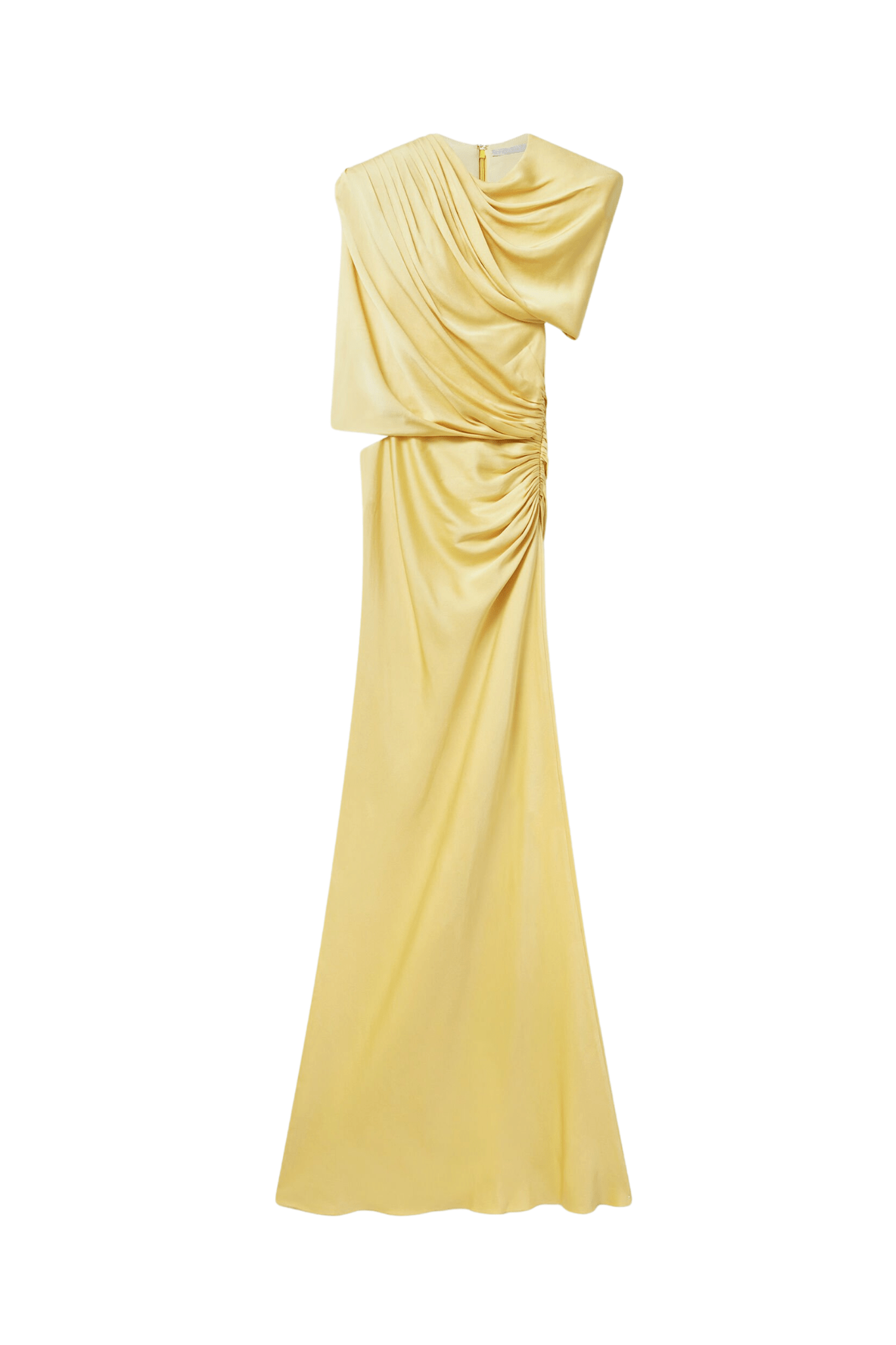 Stella McCartney Draped Cape Gown - Vermillion