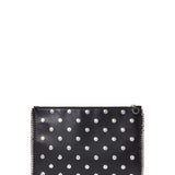 Stella McCartney Falabella Studded Zippered Pouch - Vermillion