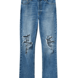 Stella McCartney Knee Chain Detail Jeans - Vermillion