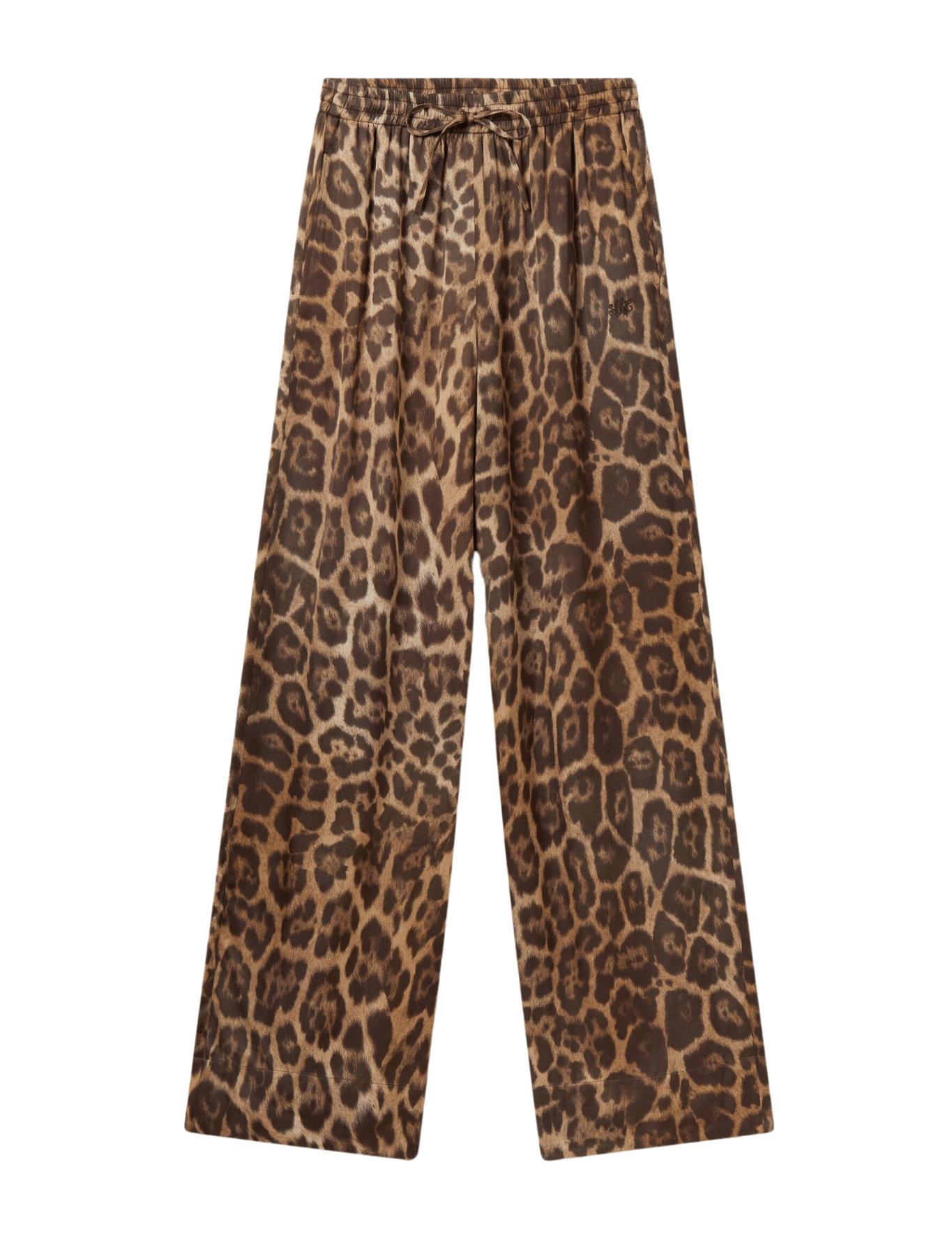 Stella McCartney Leopard Print Pajama Trousers - Vermillion