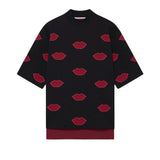 Stella McCartney Lips Jacquard Jumper - Vermillion