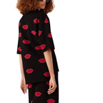 Stella McCartney Lips Jacquard Jumper - Vermillion