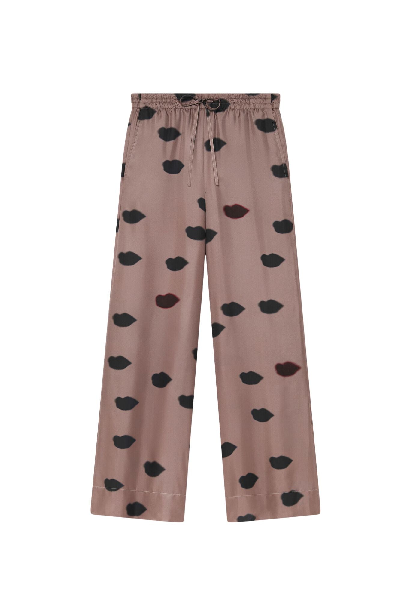 Stella McCartney Lips Print Pajama Trousers - Vermillion