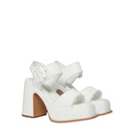 Stella McCartney Skyla Alter Sporty Mat Sandals - Vermillion