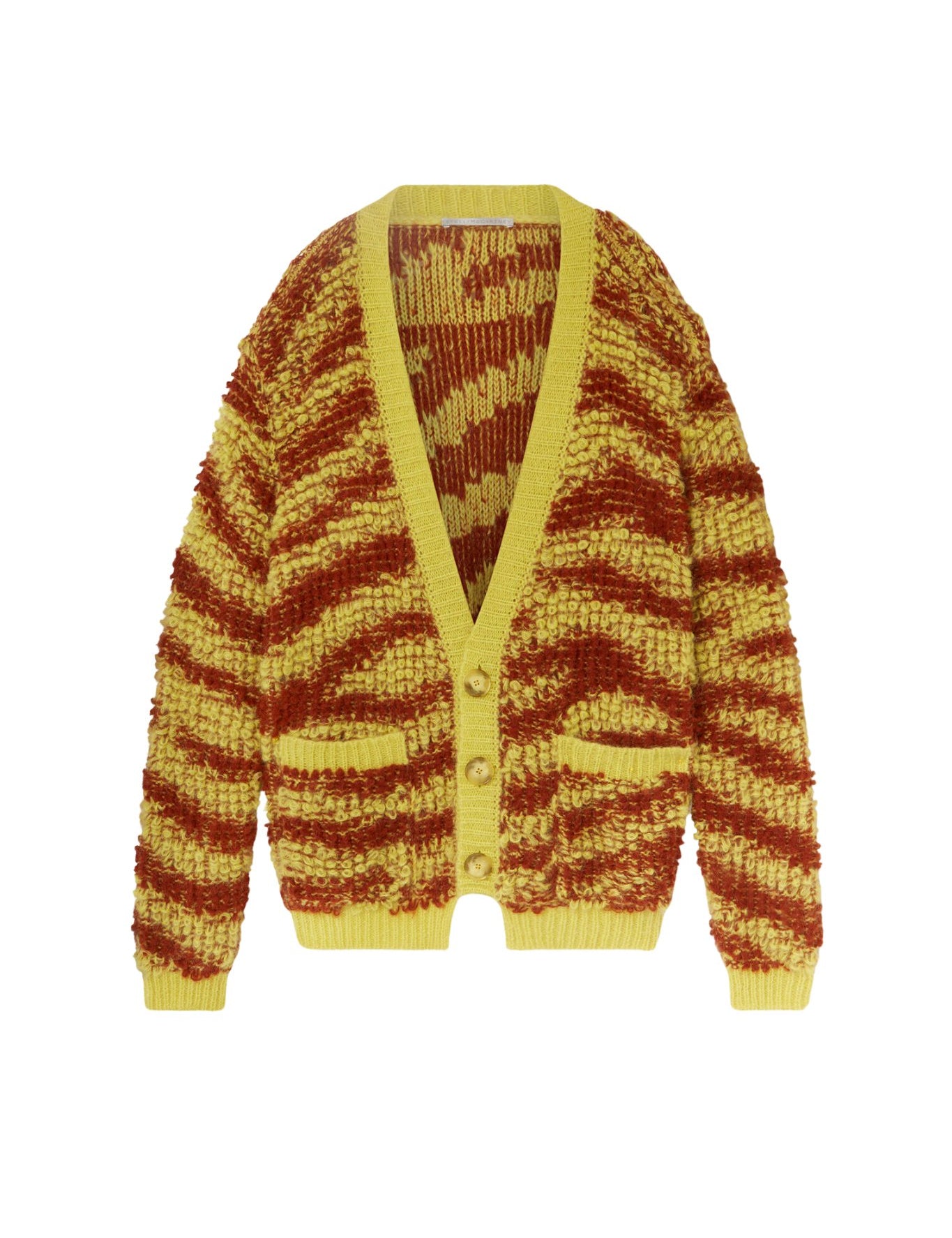 Stella McCartney Tiger Cardigan - Vermillion