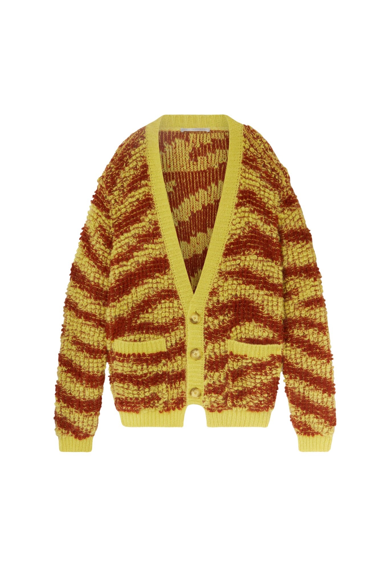 Stella McCartney Tiger Cardigan - Vermillion