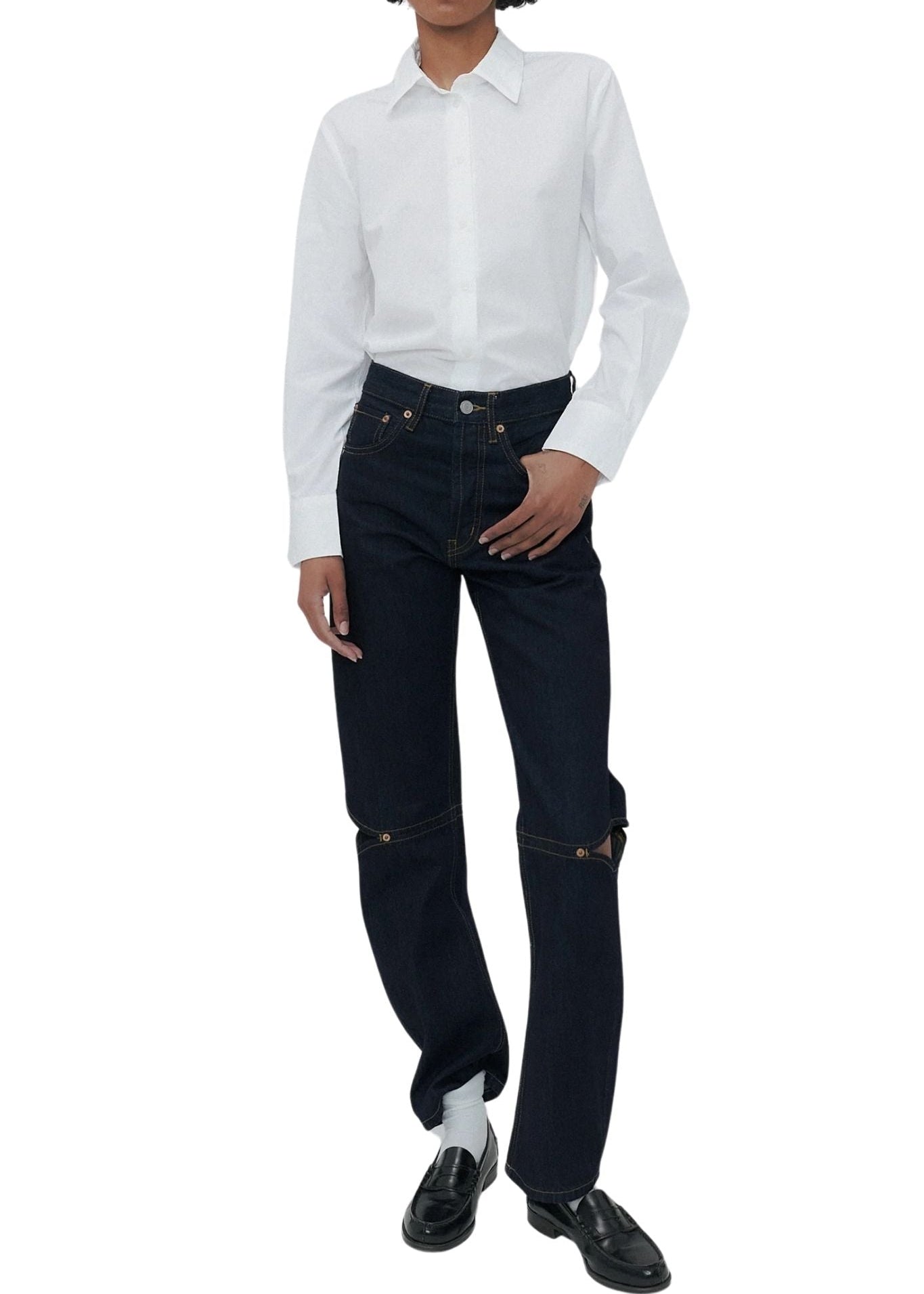 Still Here Cowgirl in Indigo Indigo - Vermillion