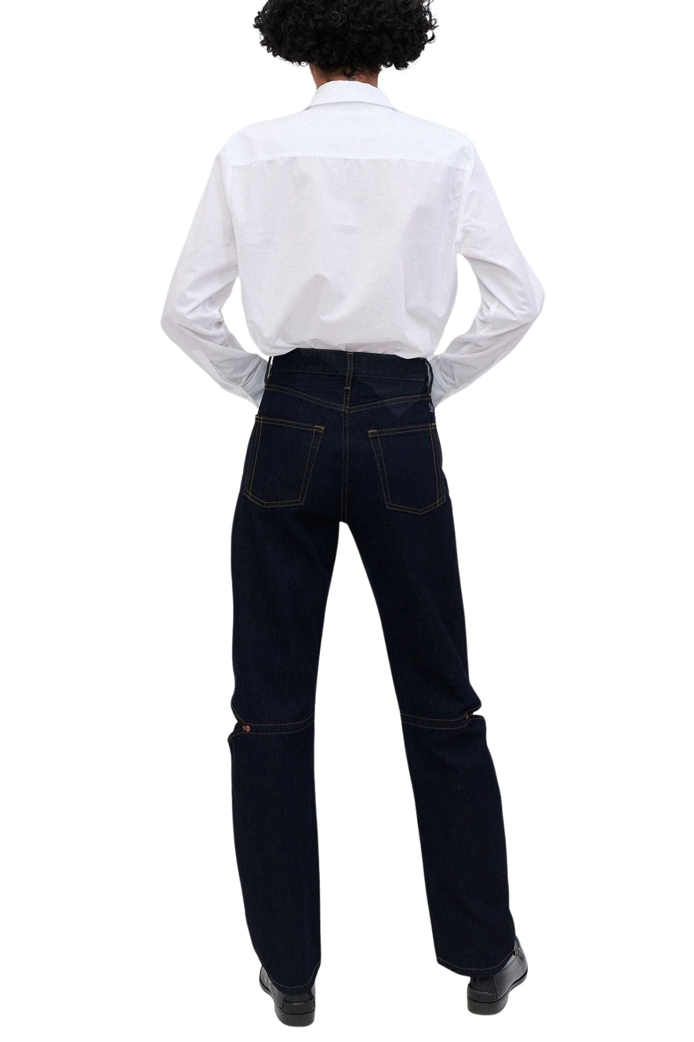 Still Here Cowgirl in Indigo Indigo - Vermillion